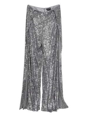 Tom Ford Sequin Wide-Leg High Waist Pants