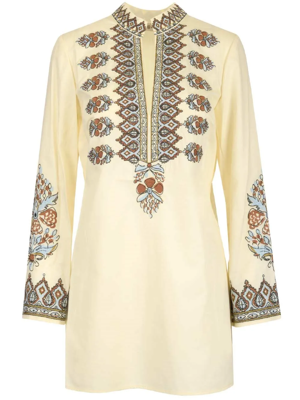 Tory Burch Embroidered Tunic Dress