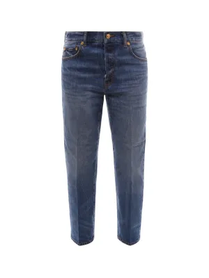 Tory Burch High-Rise Cropped Jeans