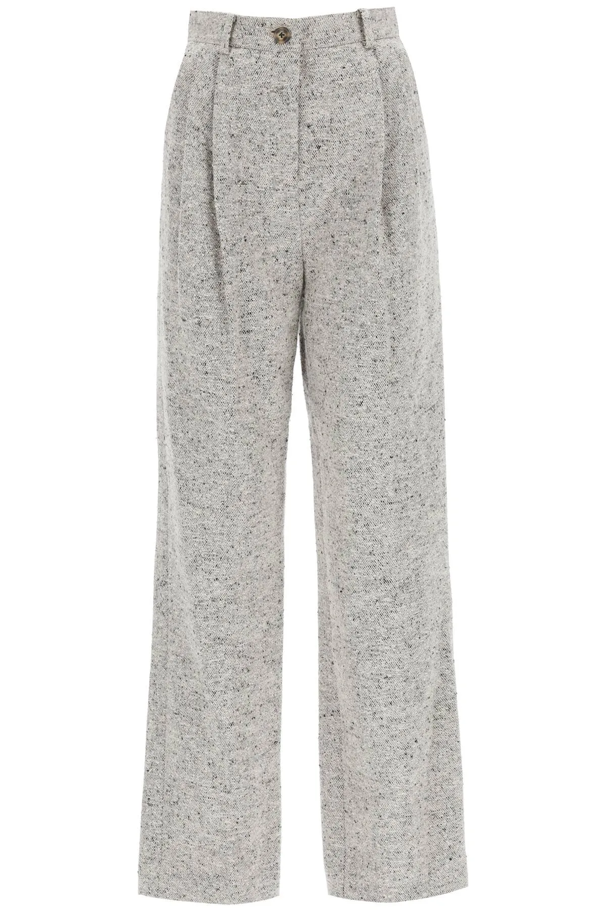 Tory Burch Pleat-Detailed Straight Leg Pants