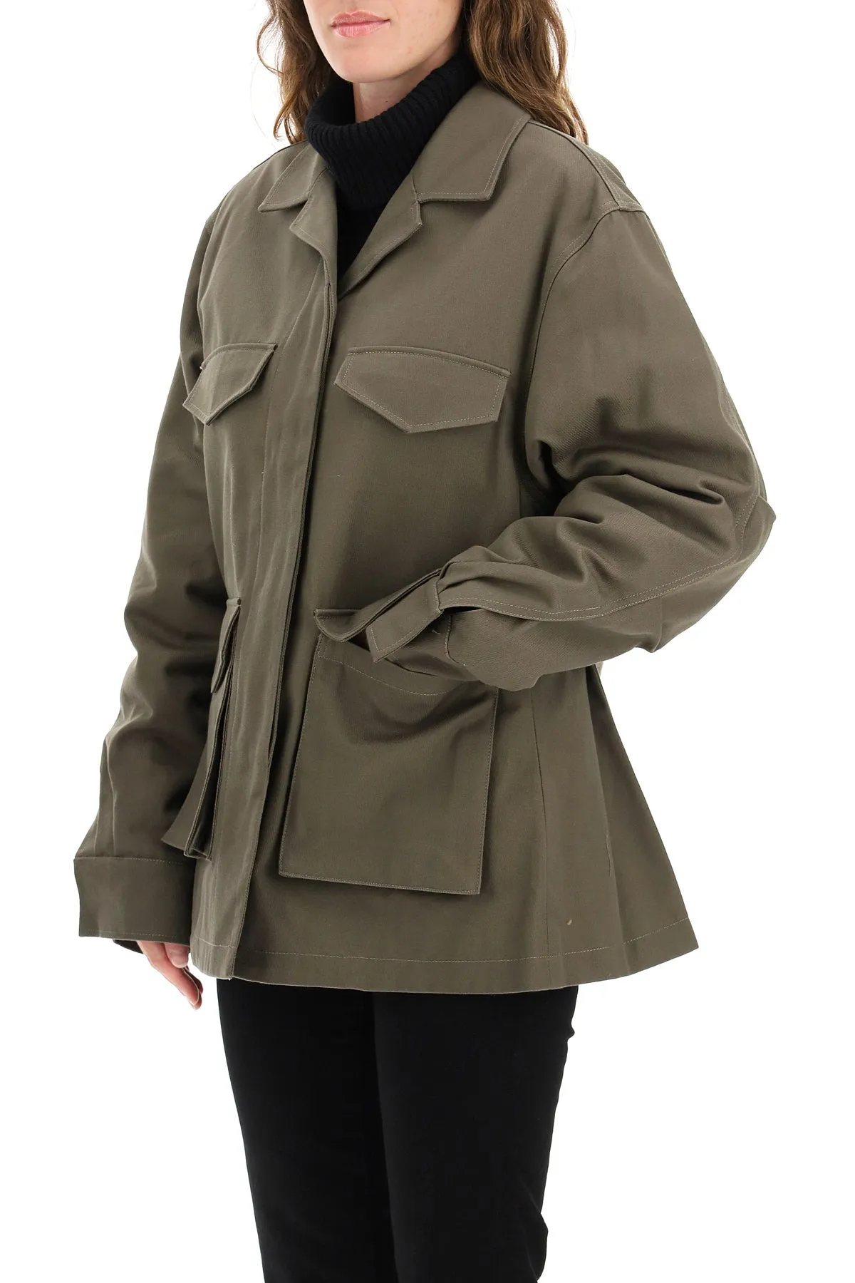 Totme Long-Sleeved Army Jacket