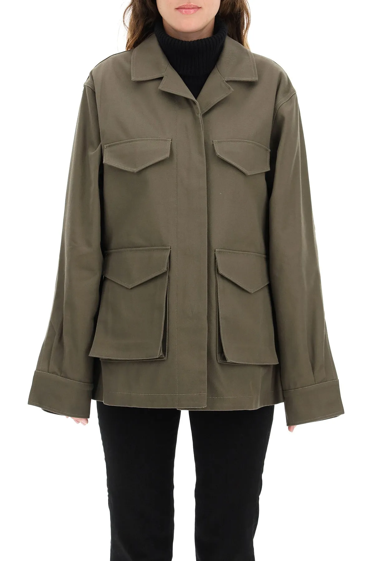 Totme Long-Sleeved Army Jacket