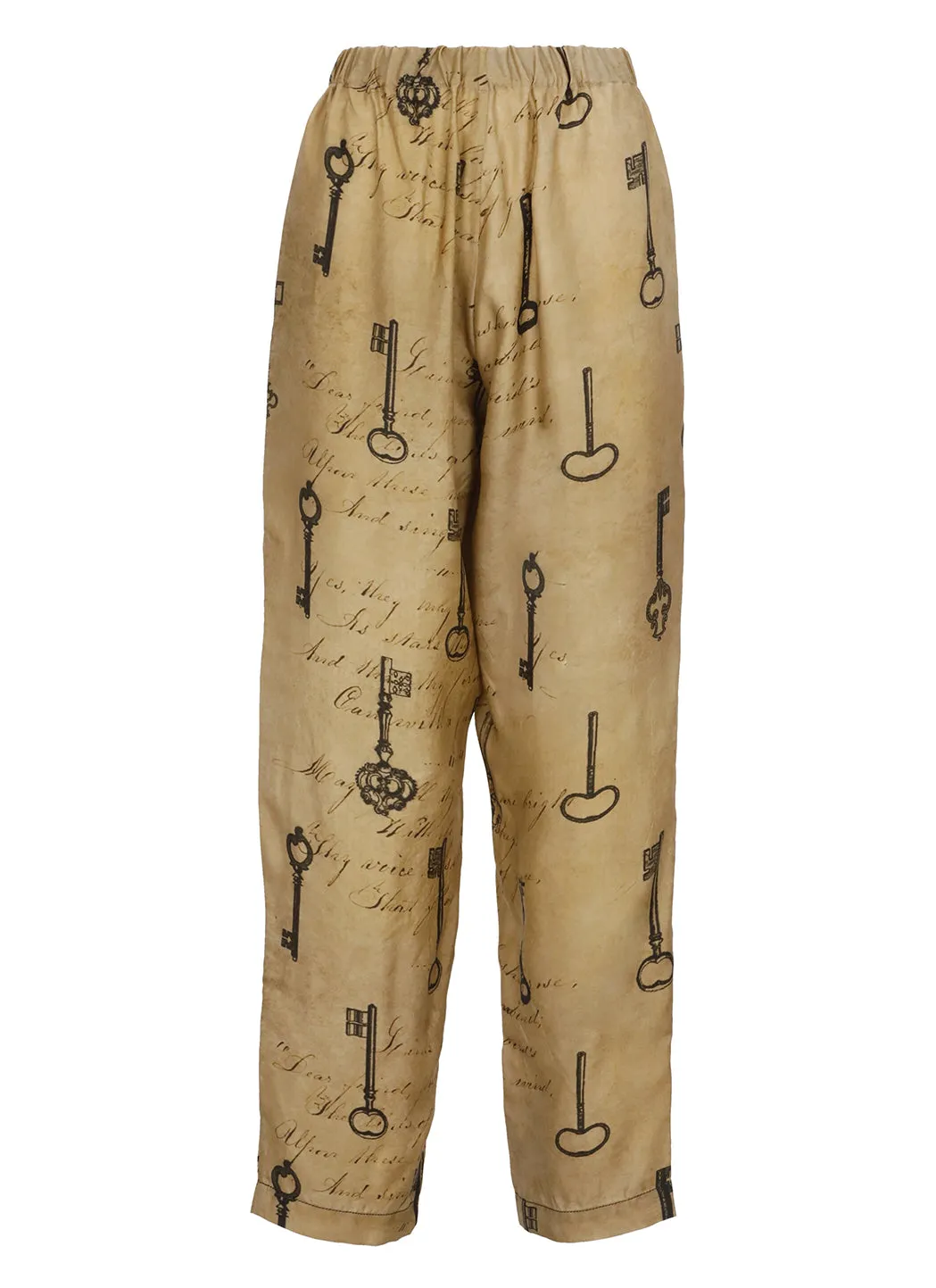 Uma Wang All-Over Printed Straight Leg Trousers