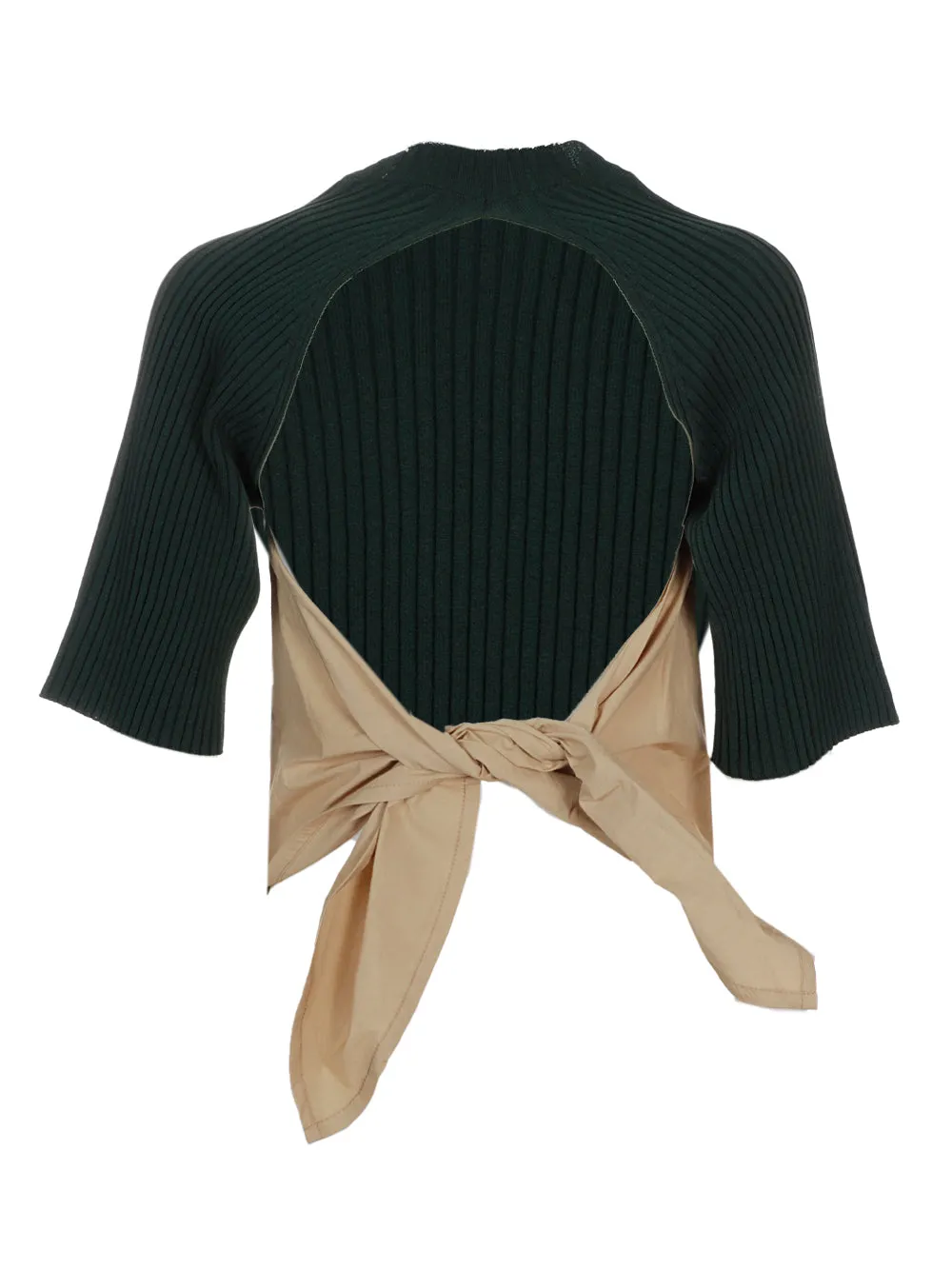 Uma Wang Cut-Out Short-Sleeved Top