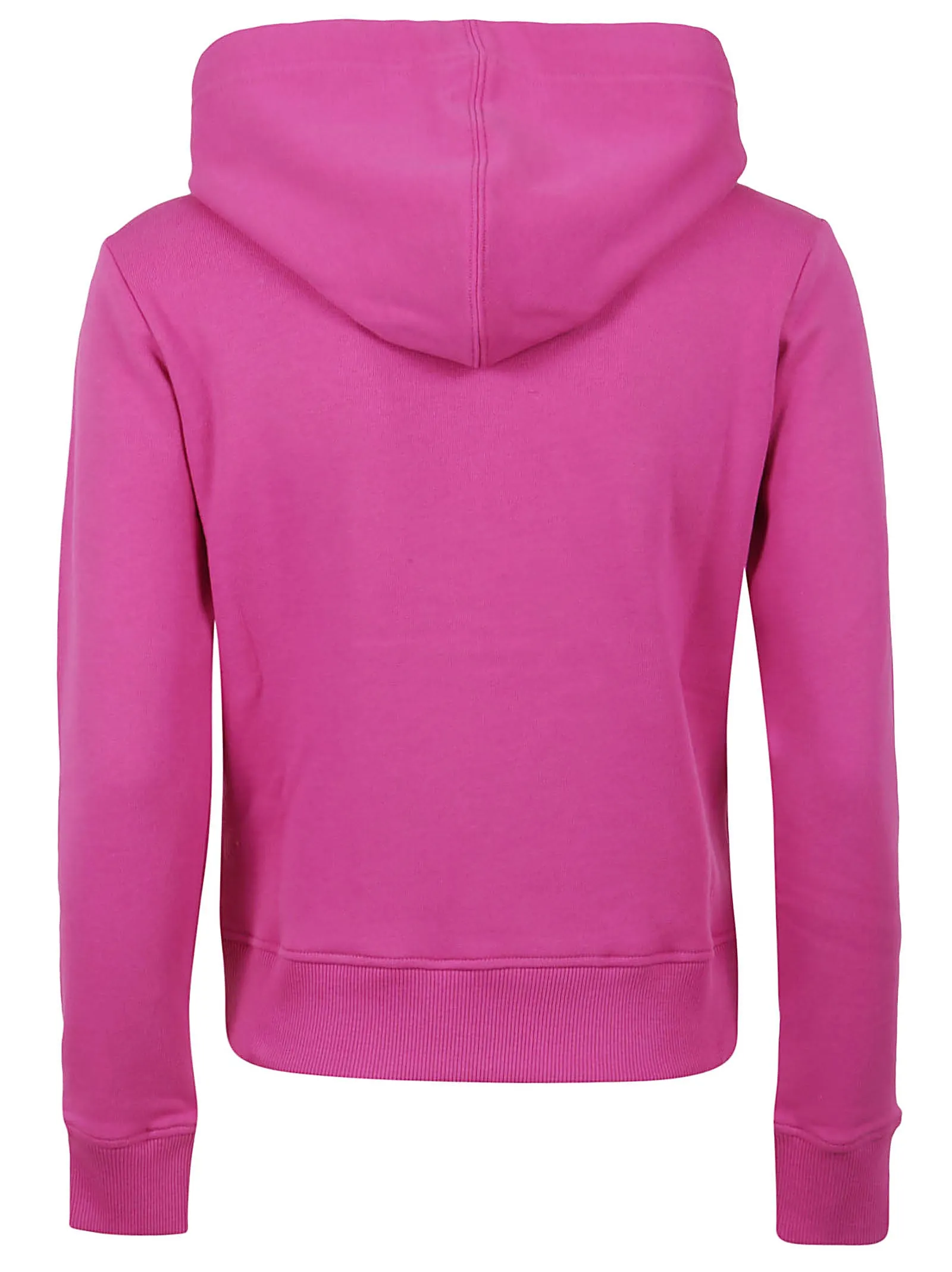 Valentino Logo Embossed Drawstring Hoodie