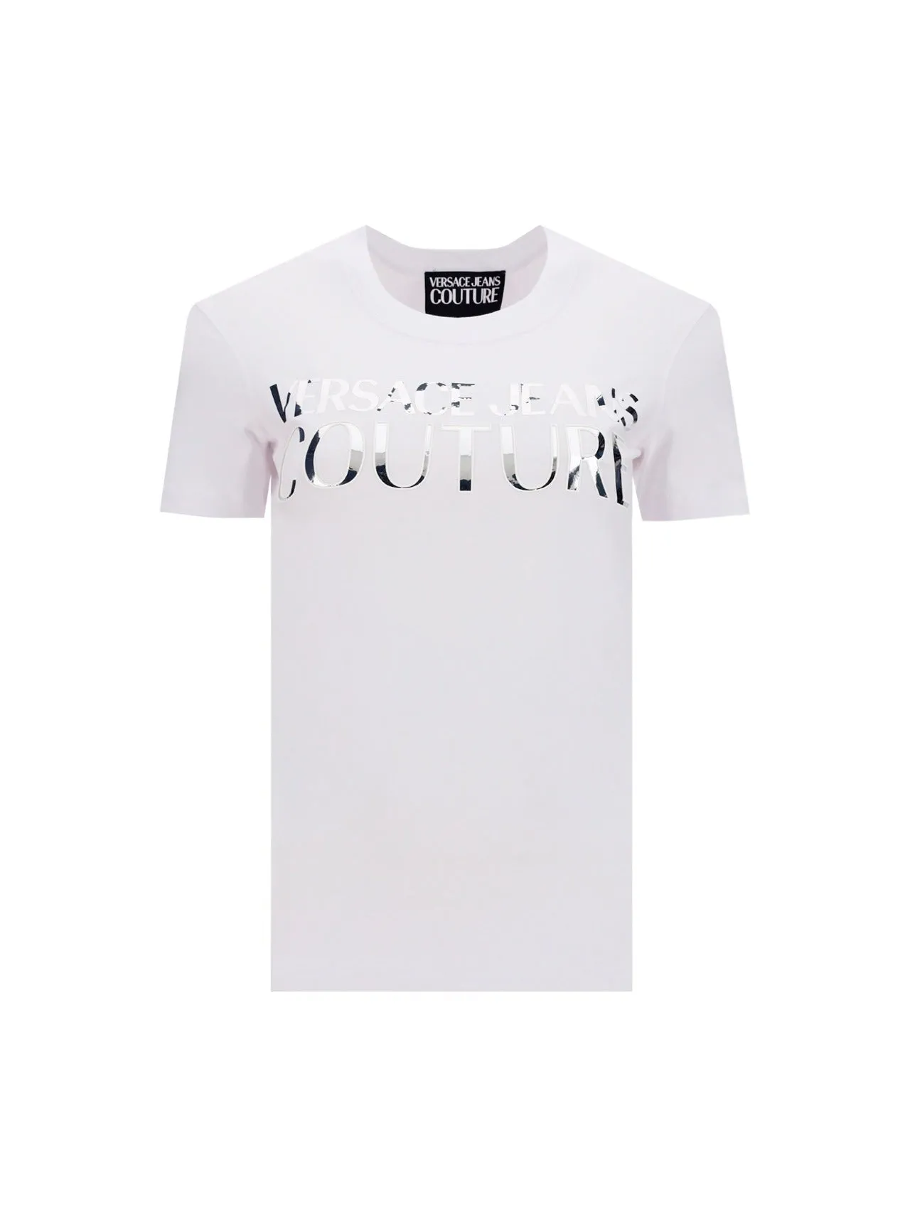Versace Jeans Couture Logo Detailed Crewneck T-Shirt