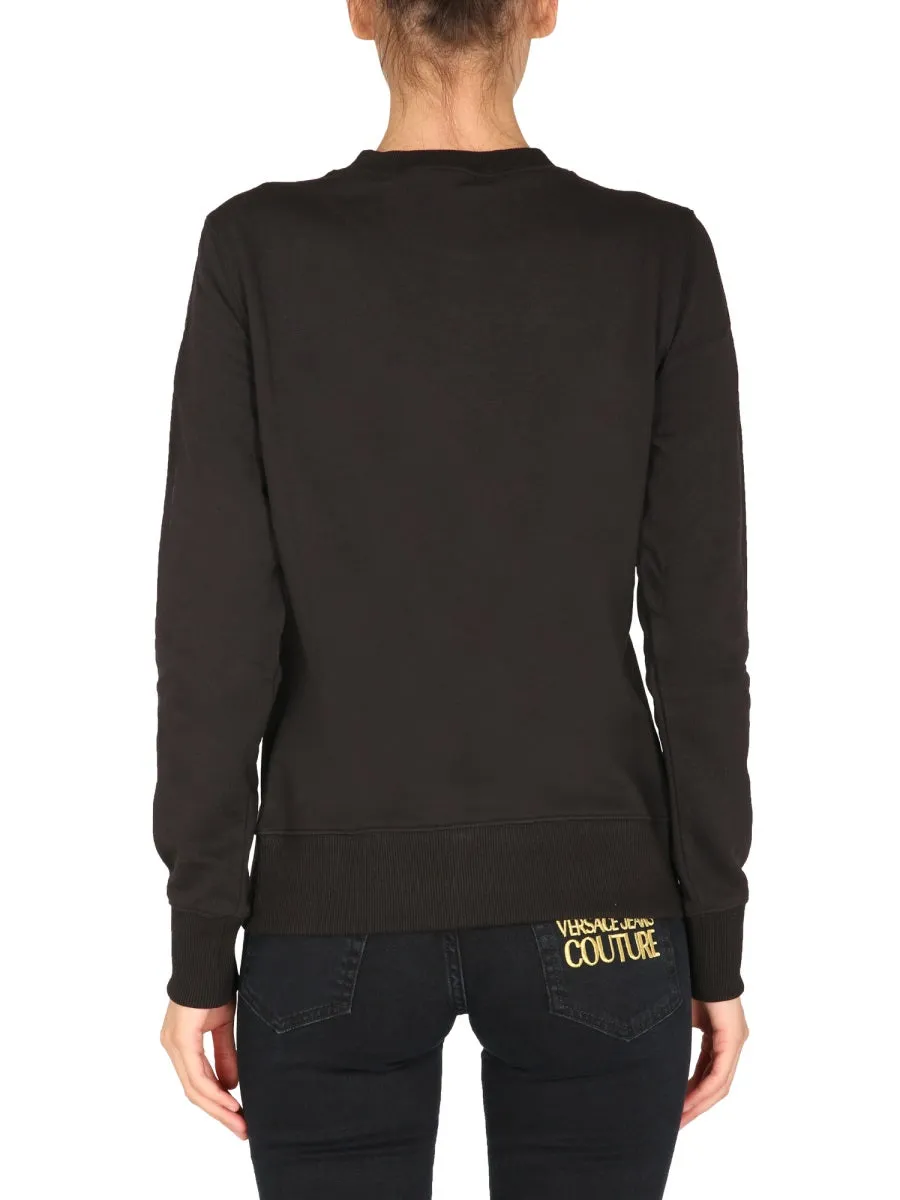 Versace Jeans Couture Logo Printed Crewneck Sweatshirt