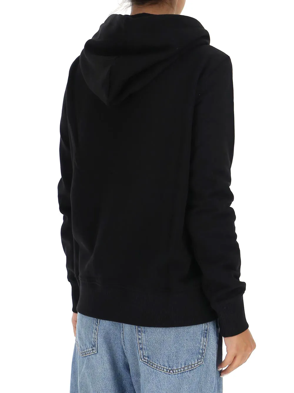 Versace Jeans Couture Logo Printed Drawstring Hoodie