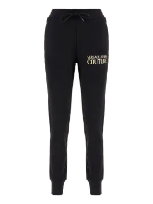 Versace Jeans Couture Logo Printed Drawstring Pants