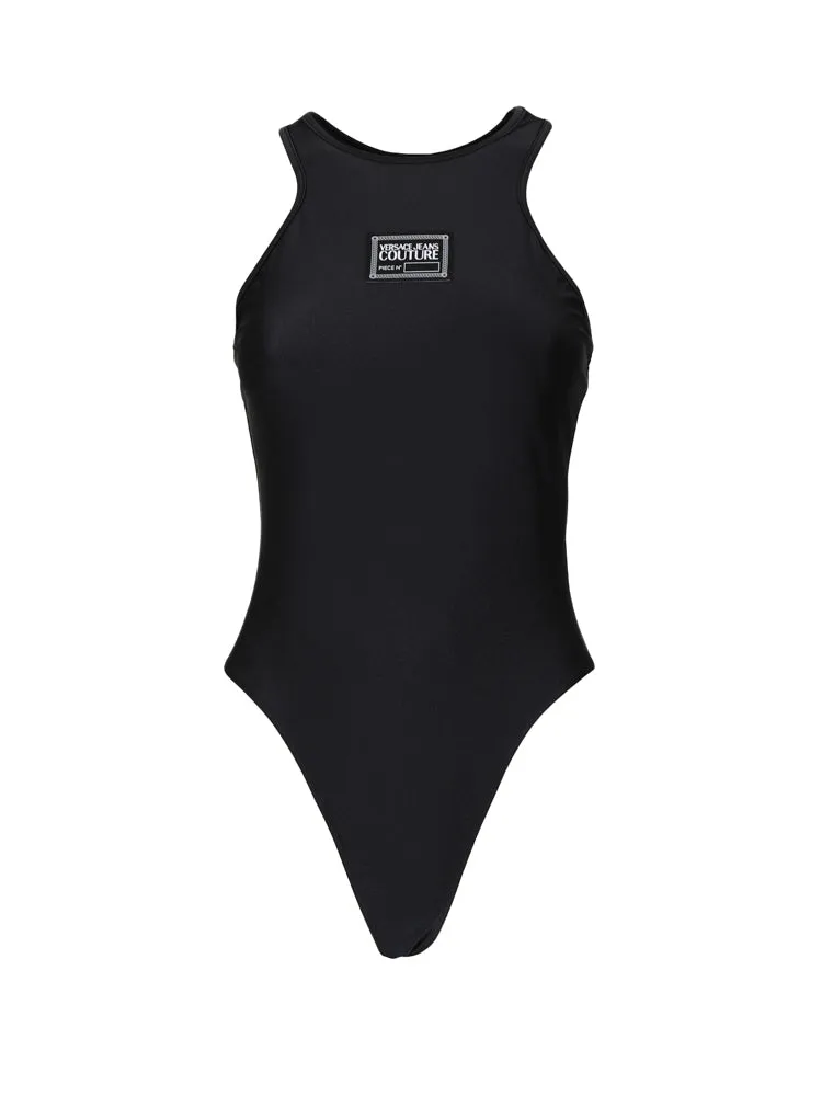 Versace Jeans Couture Logo Stamp Sleeveless Bodysuit