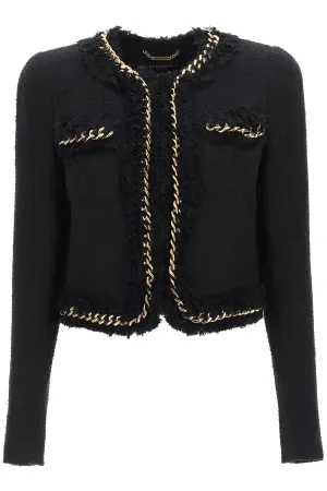 Versace Tweed Chain Jacket
