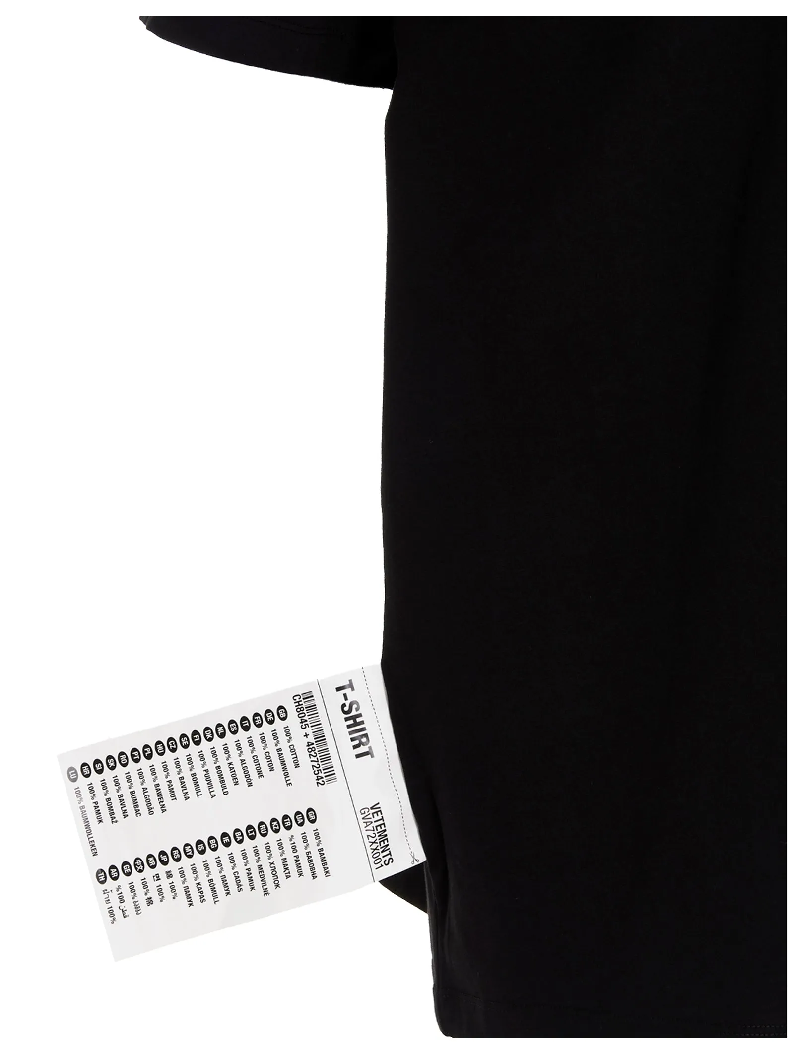 Vetements Logo Printed Crewneck T-Shirt