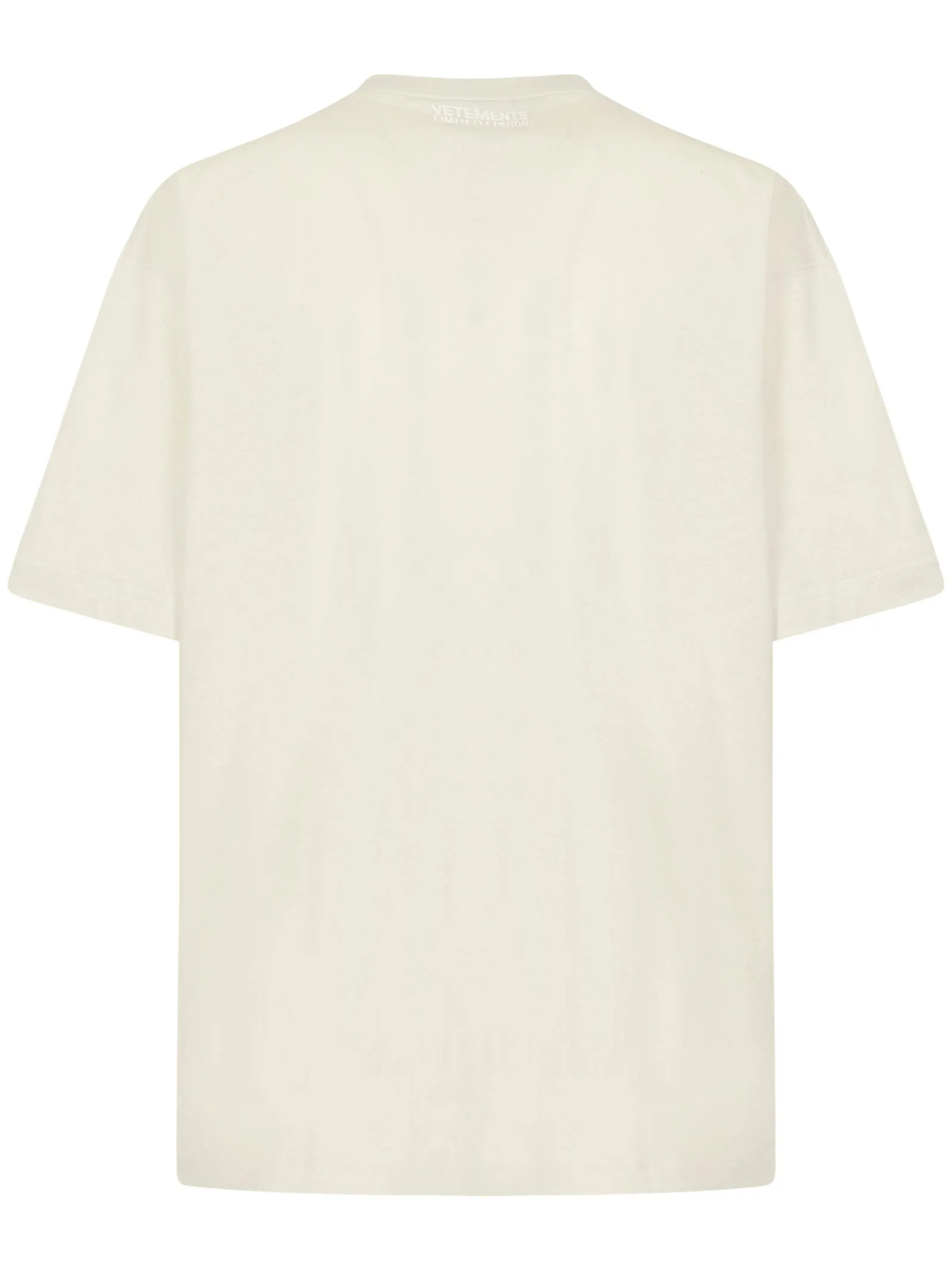 Vetements Logo Printed Crewneck T-Shirt