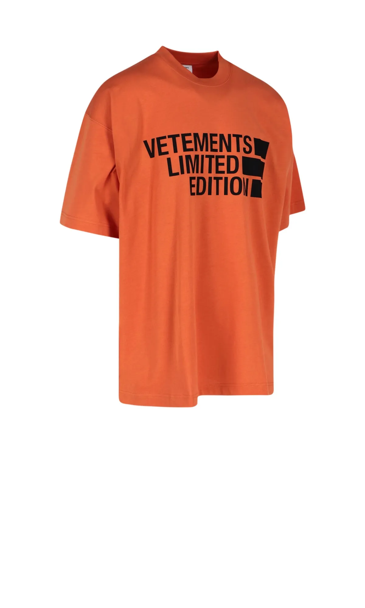 Vetements Logo Printed Crewneck T-Shirt
