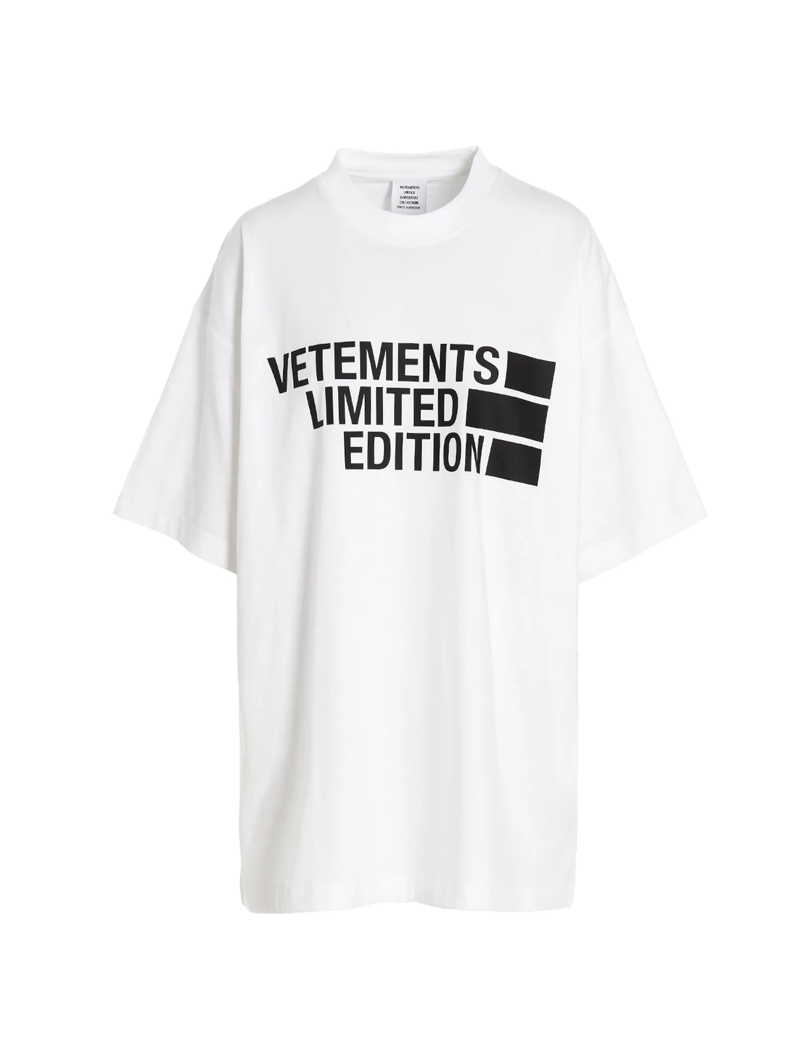 Vetements Logo Printed Crewneck T-Shirt