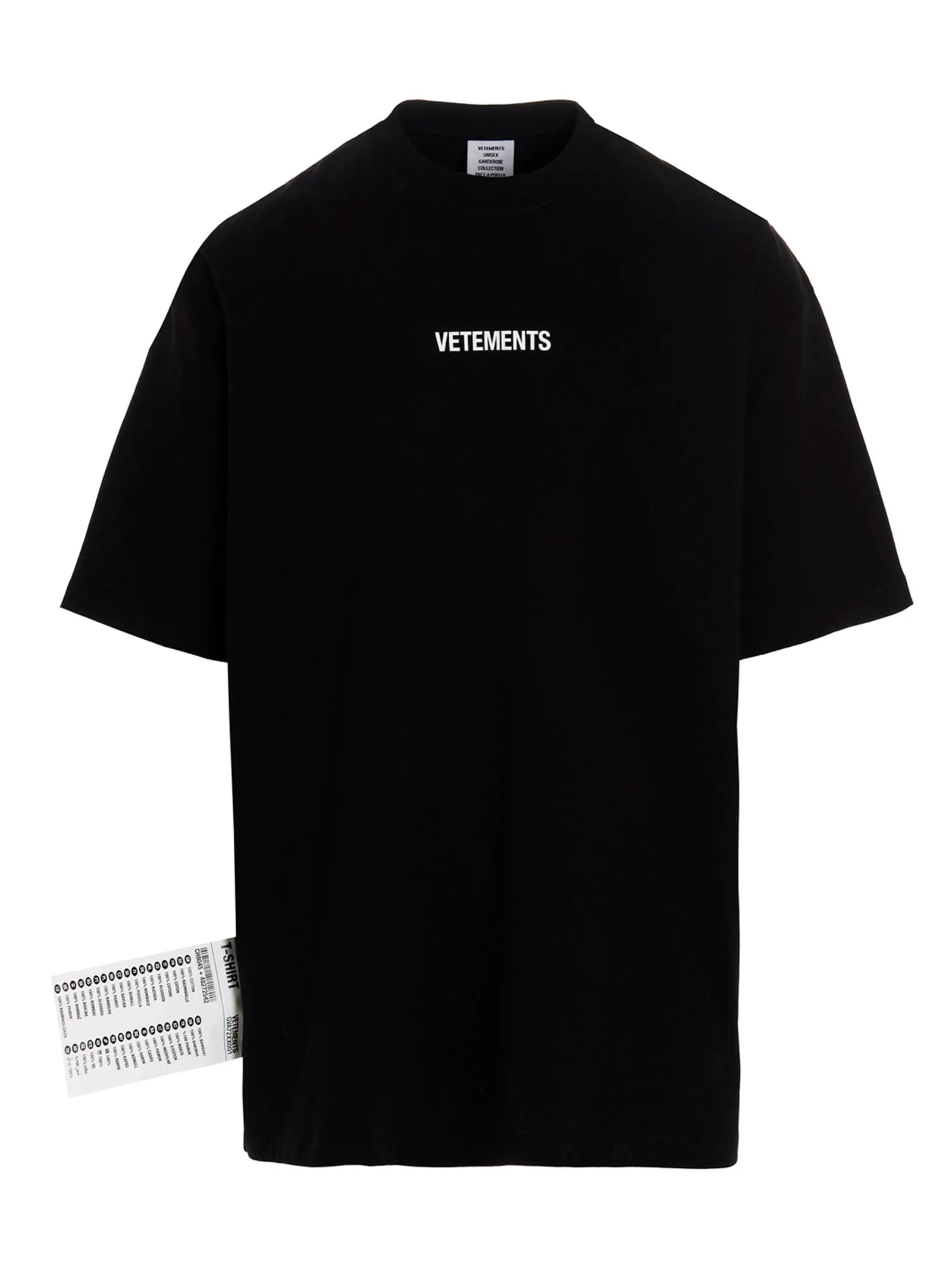 Vetements Logo Printed Crewneck T-Shirt