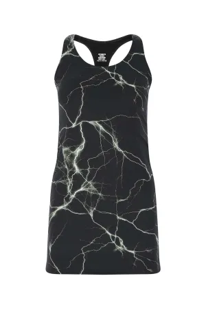 Vetements Thunder Printed Mini Dress