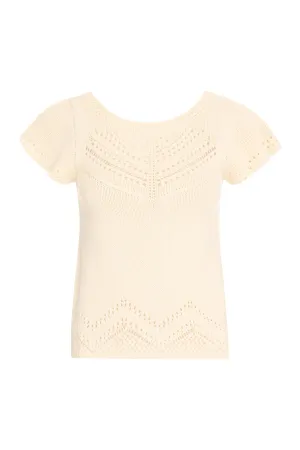 Weekend Max Mara Crewneck Short Sleeved Knitted Top