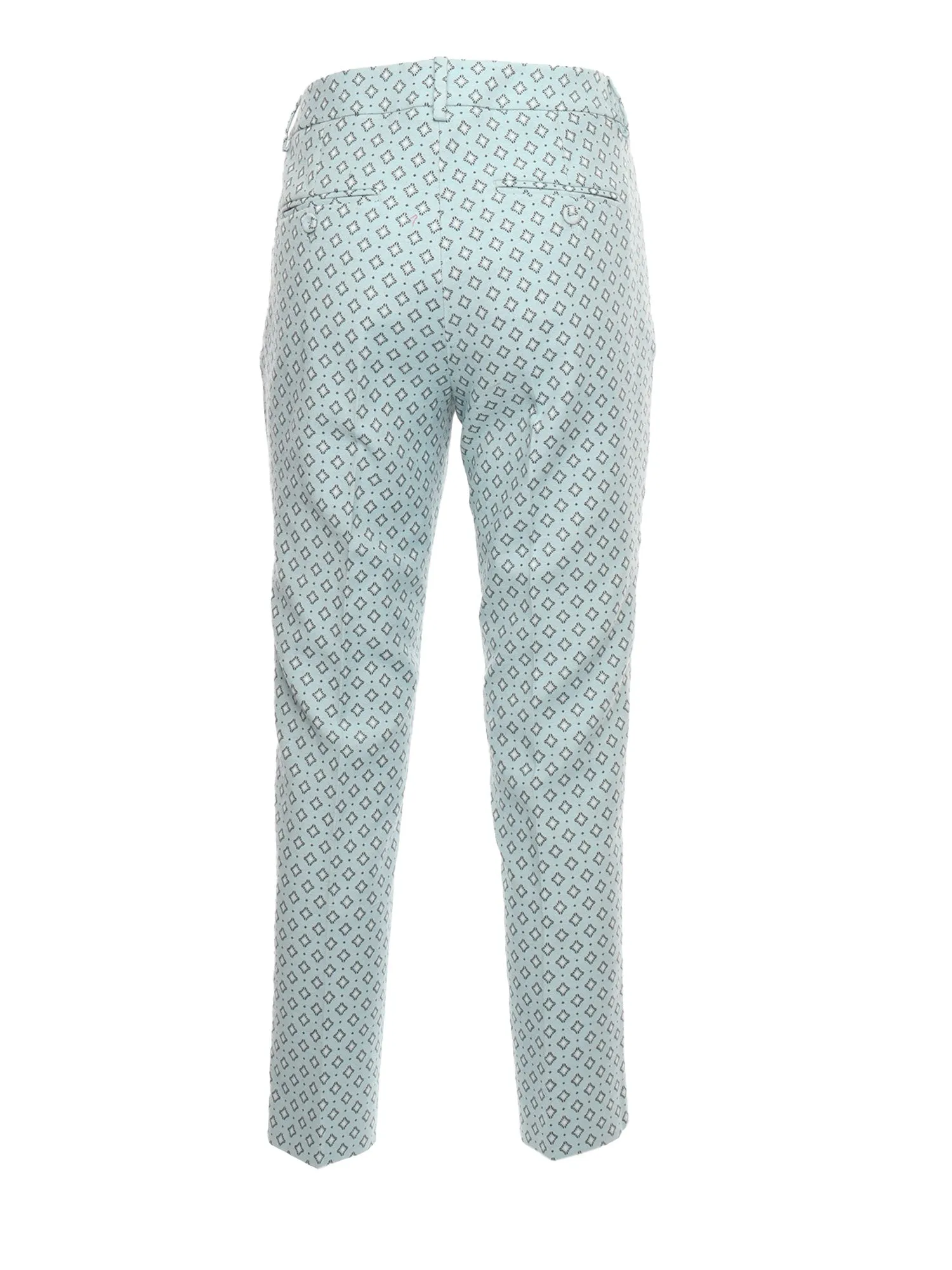 Weekend Max Mara Jacquard-Patterned Cropped Trousers