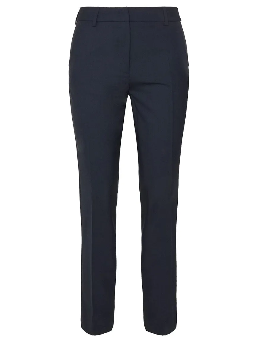 Weekend Max Mara Pleat Detailed Stretch Trousers