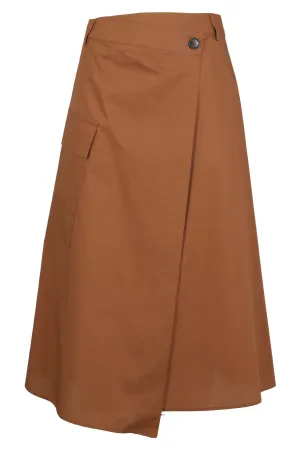 Woolrich Asymmetric Midi Skirt
