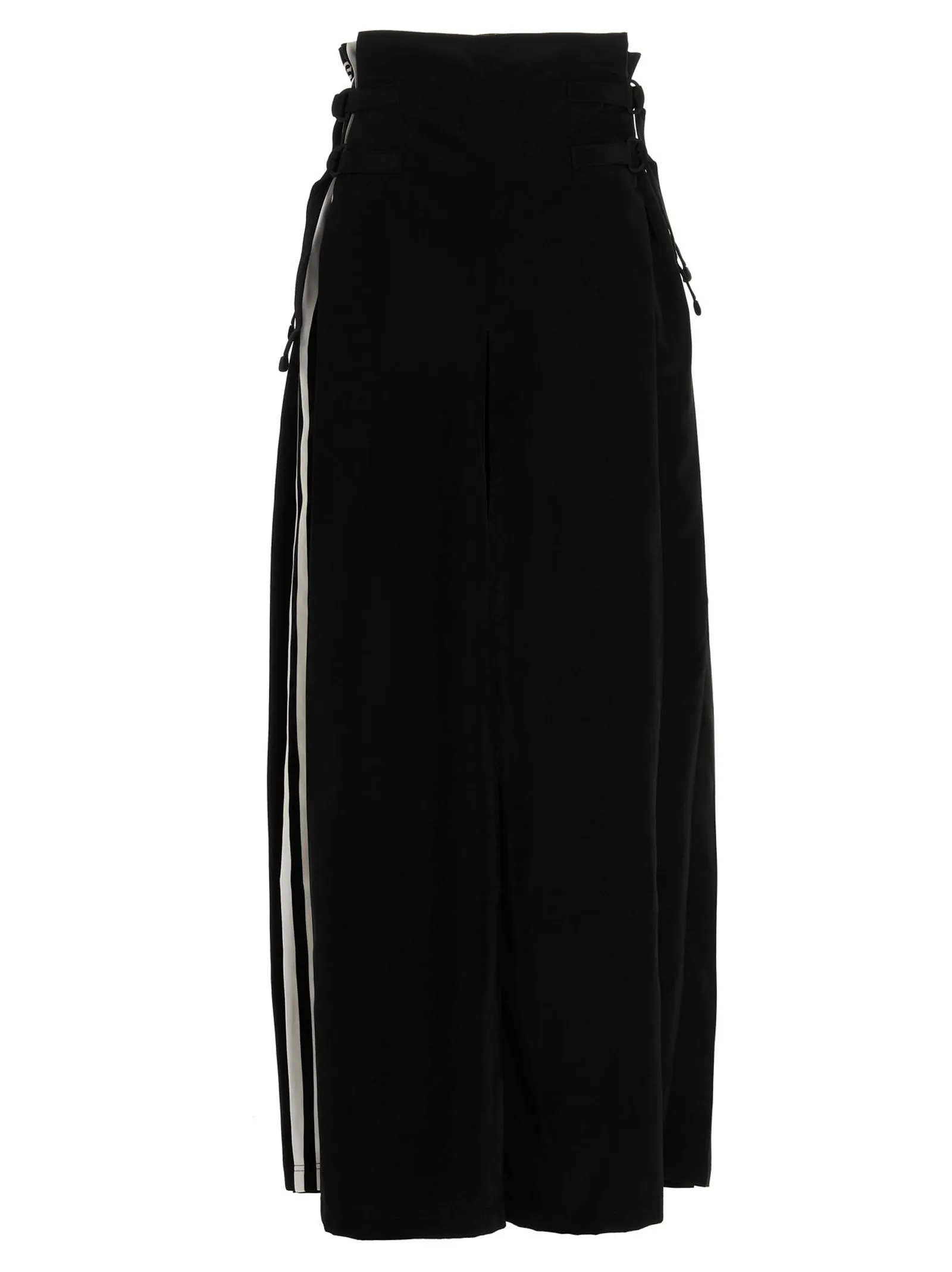 Y-3 CH1 High Waist Stripe-Detailed Maxi Skirt