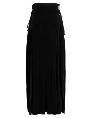 Y-3 CH1 High Waist Stripe-Detailed Maxi Skirt