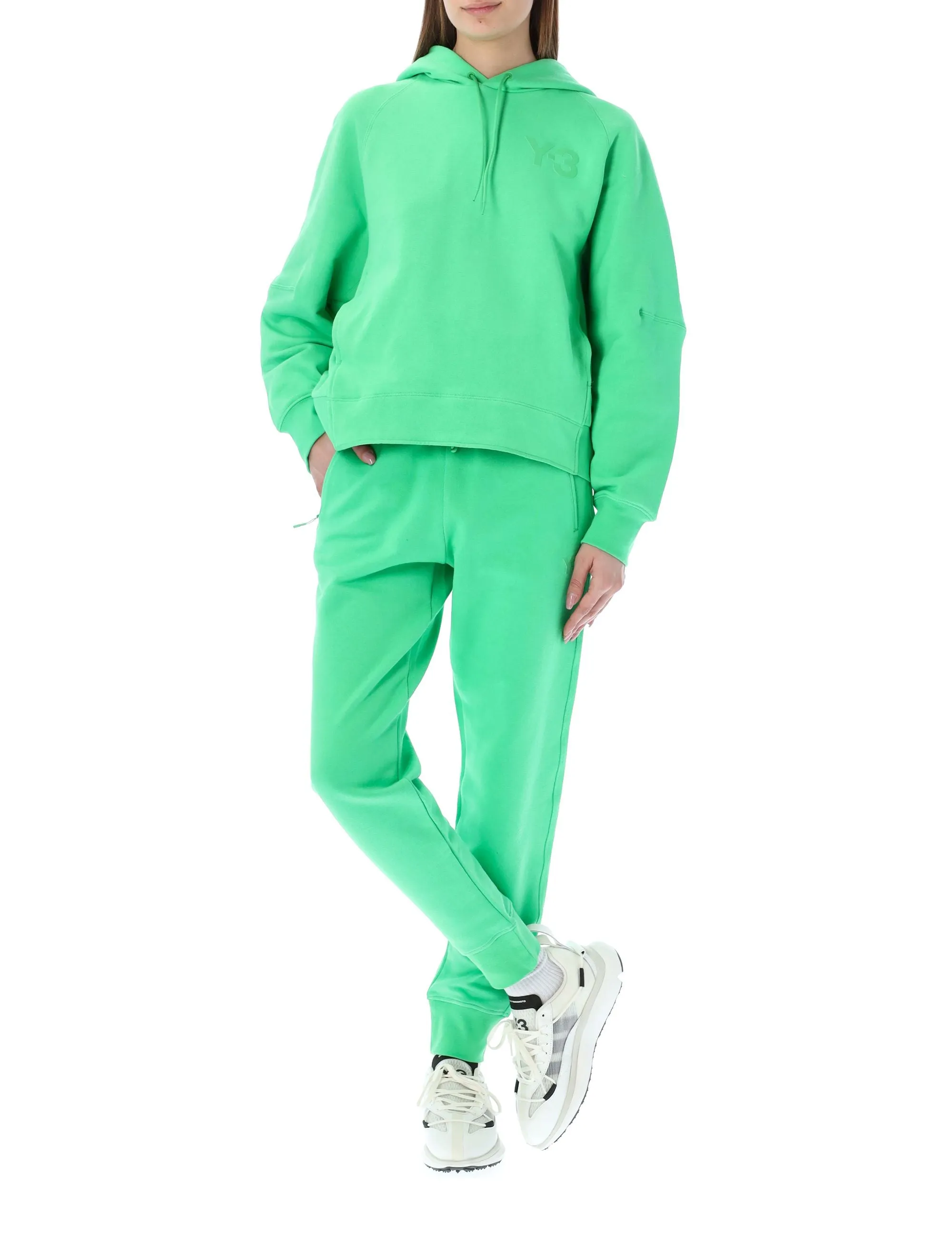 Y-3 Logo Printed Drawstring Track Pants