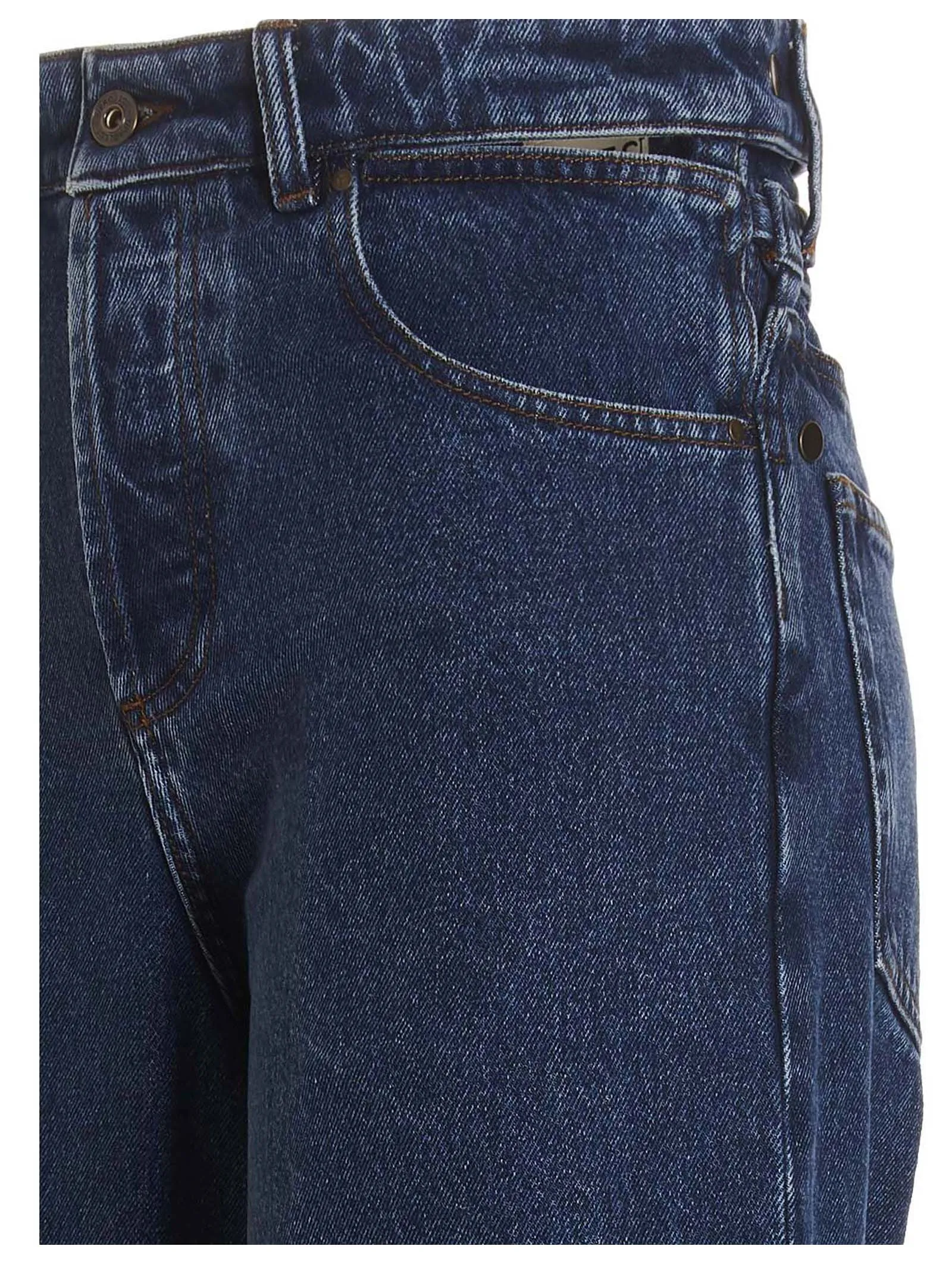 Y/Project Cut Out Embellished Jeans
