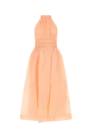 Zimmermann Halterneck Sleeveless Midi Dress