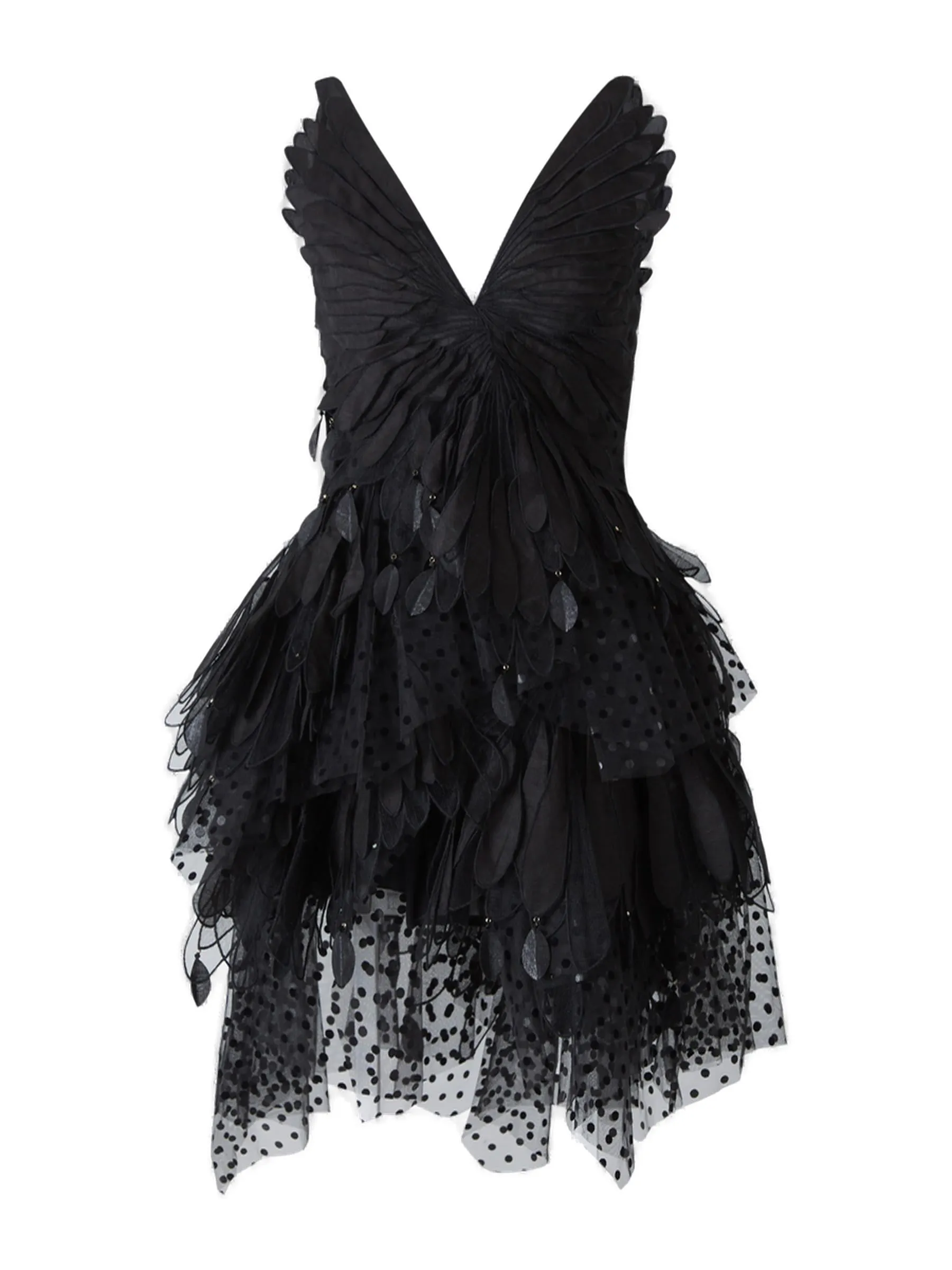 Zimmermann Rhythmic Fluted Mini Dress