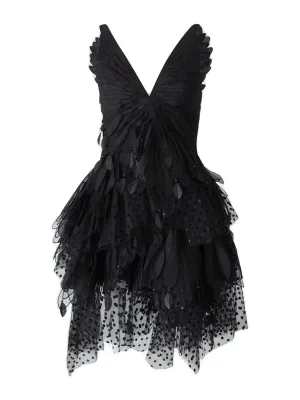 Zimmermann Rhythmic Fluted Mini Dress