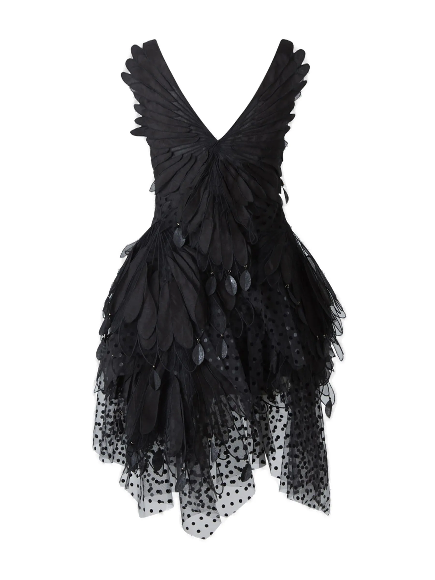 Zimmermann Rhythmic Fluted Mini Dress